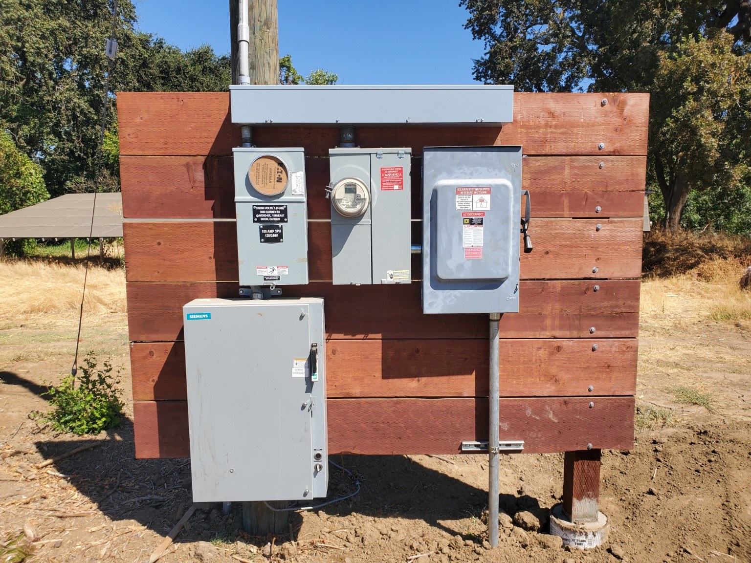 Electrical service equipment