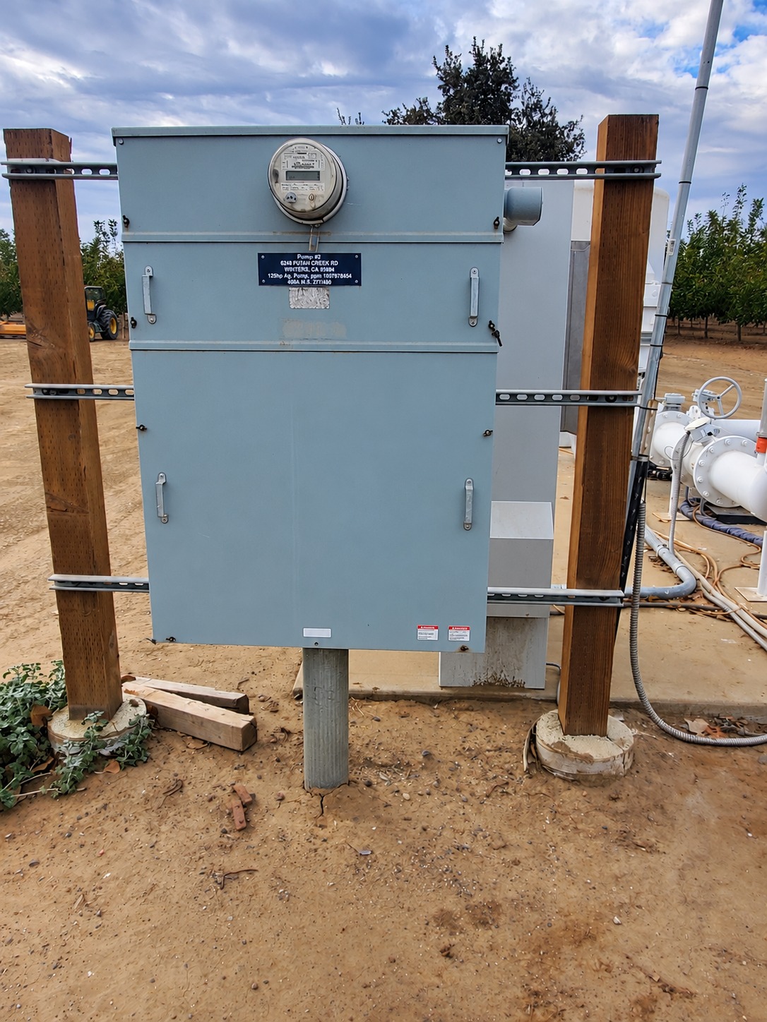 Outdoor service equipment